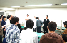 実技もわかりやすく説明いただきました。